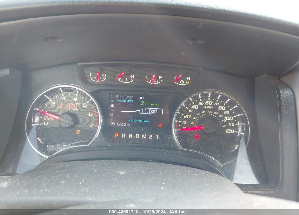 2012 FORD F-150 FX4 VIN: 1FTFW1ET0CFB92894