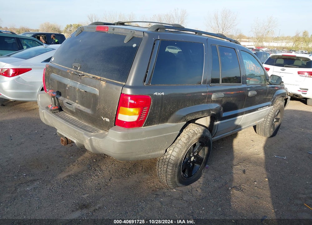 1999 CHEROKEE JEEP GRAND  LAREDO VIN: 1J4GW58N9XC710639