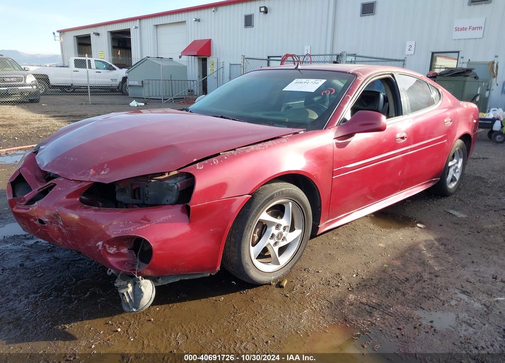 2004 PONTIAC GRAND PRIX GTP VIN: 2G2WR524541141187