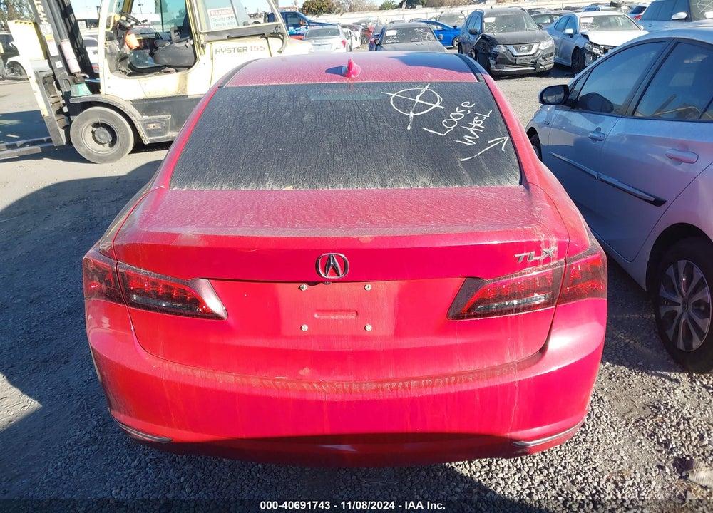 2017 ACURA TLX TECHNOLOGY PACKAGE VIN: 19UUB2F54HA002710