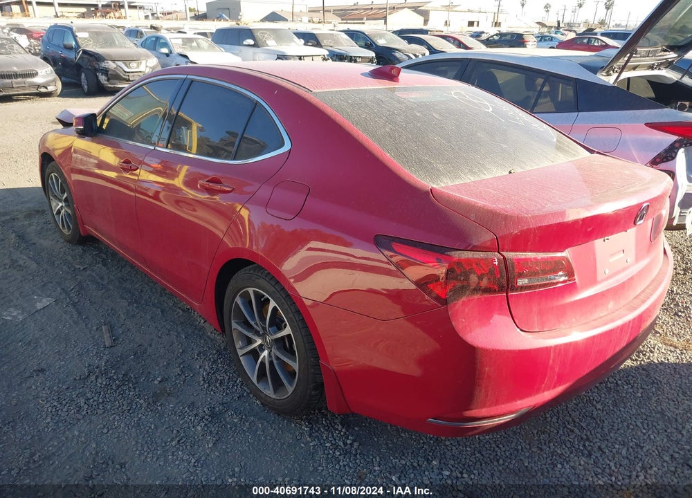 2017 ACURA TLX TECHNOLOGY PACKAGE VIN: 19UUB2F54HA002710