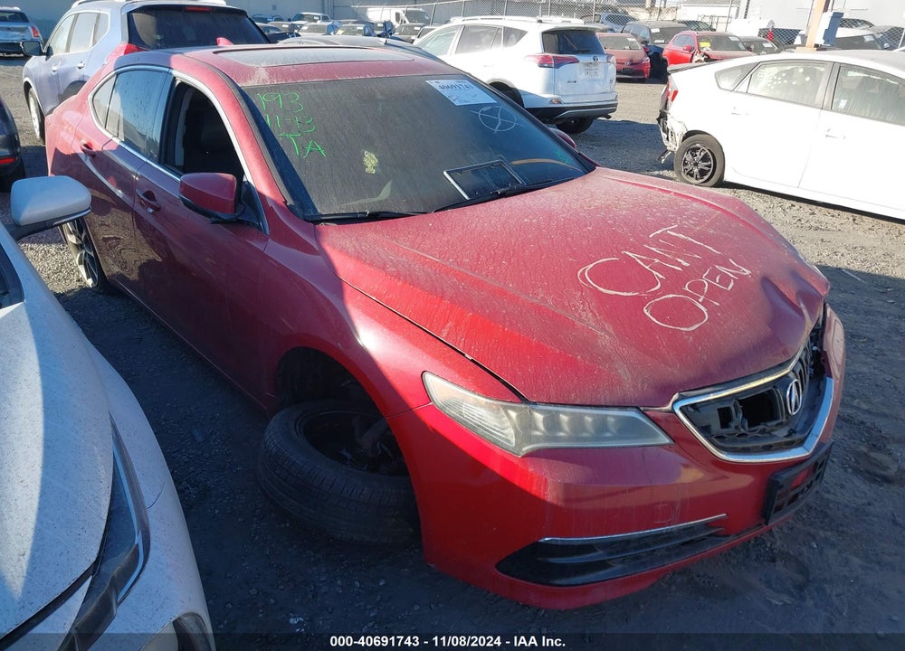 2017 ACURA TLX TECHNOLOGY PACKAGE VIN: 19UUB2F54HA002710