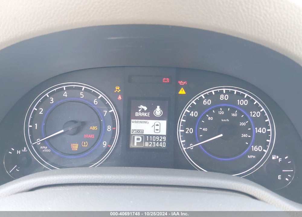 2011 INFINITI G37 JOURNEY VIN: JN1CV6AP0BM504348
