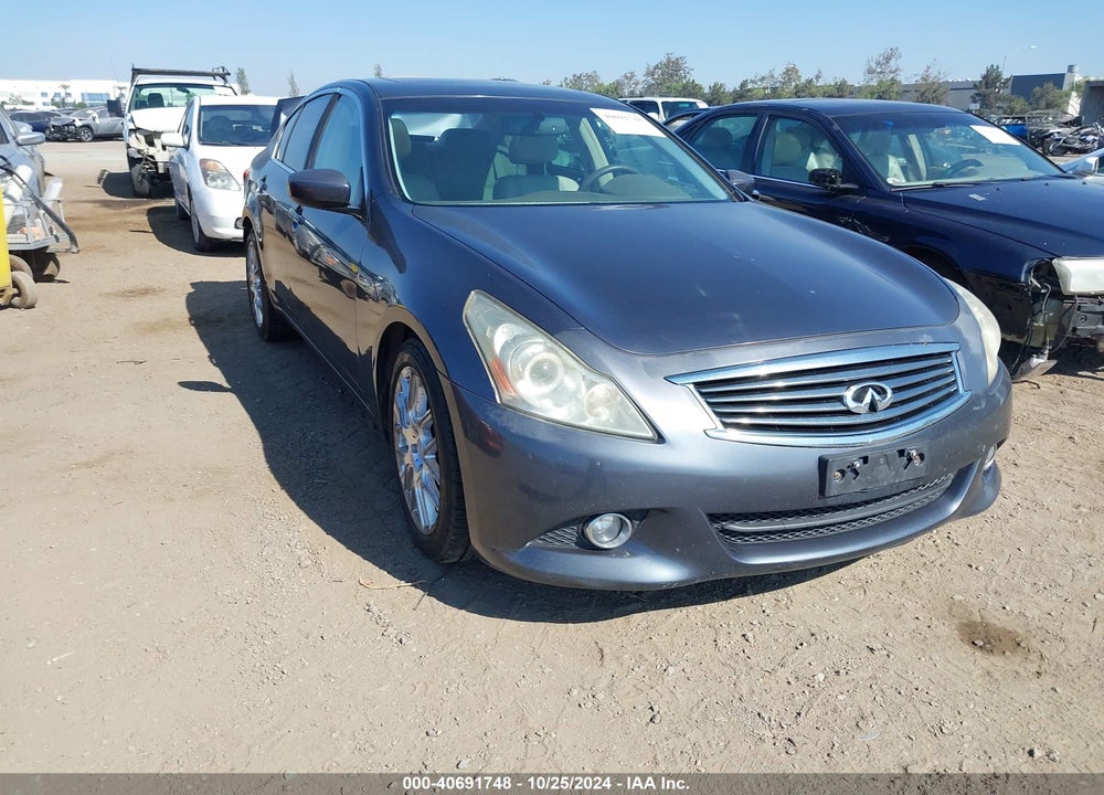 2011 INFINITI G37 JOURNEY VIN: JN1CV6AP0BM504348