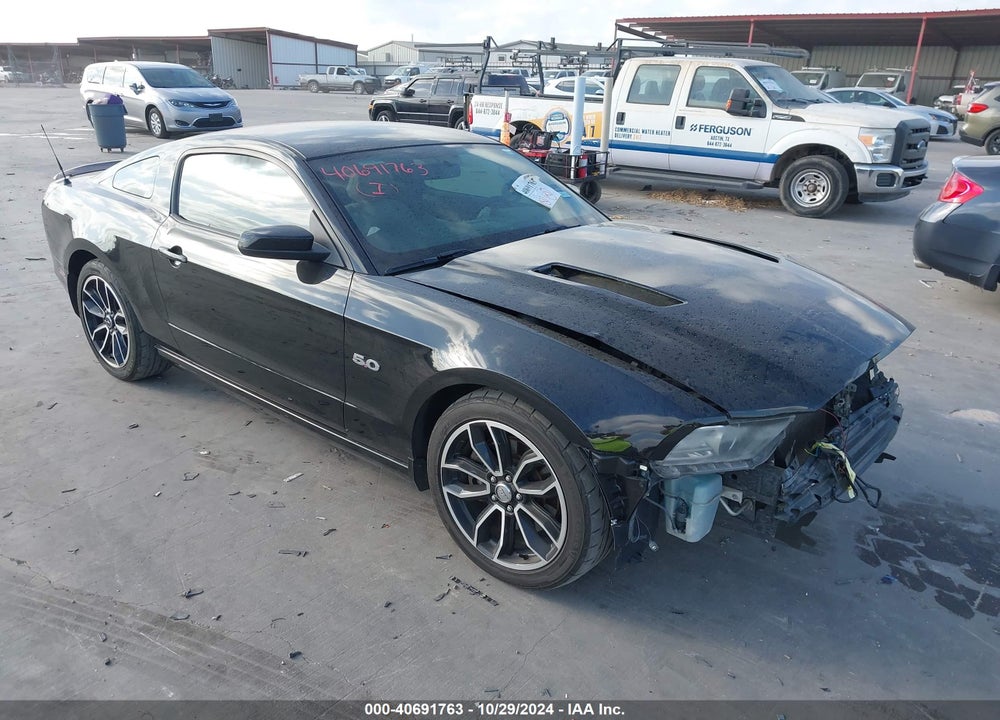 2013 FORD MUSTANG GT PREMIUM VIN: 1ZVBP8CFXD5284407