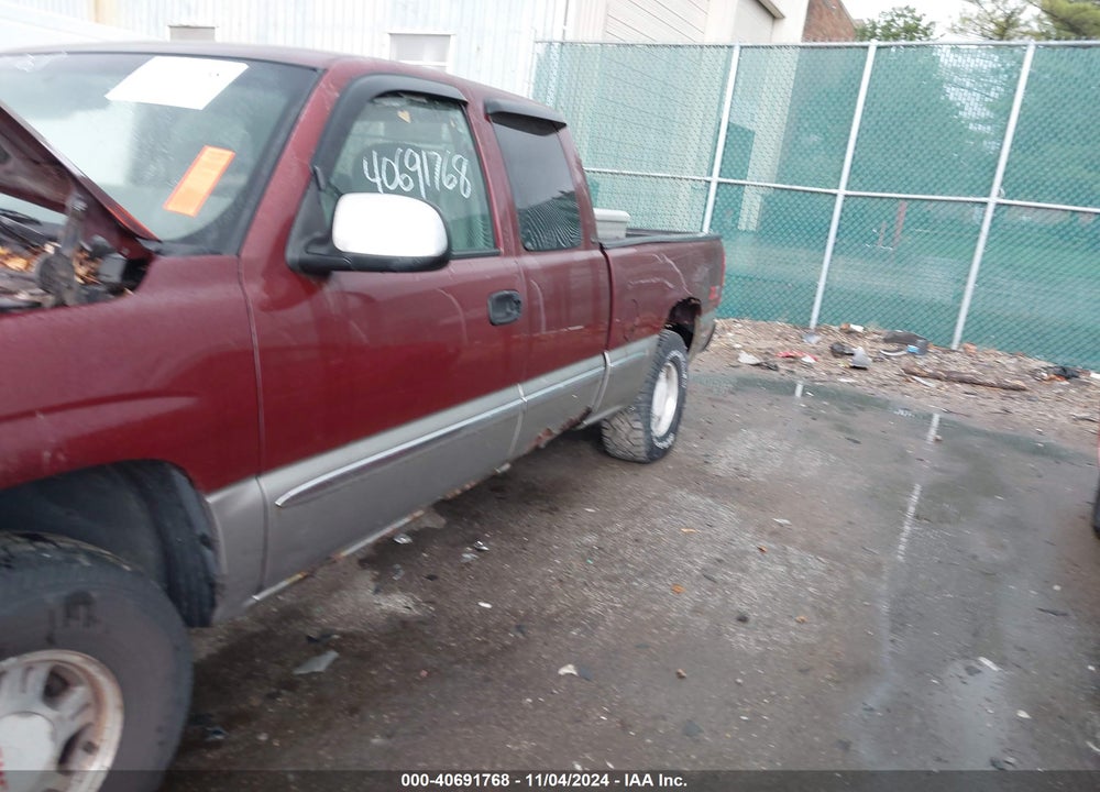 2000 GMC SIERRA 1500 SLE VIN: 2GTEK19T0Y1195682