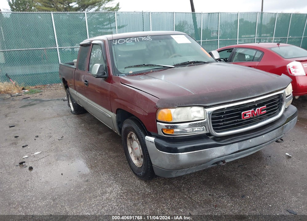 2000 GMC SIERRA 1500 SLE VIN: 2GTEK19T0Y1195682