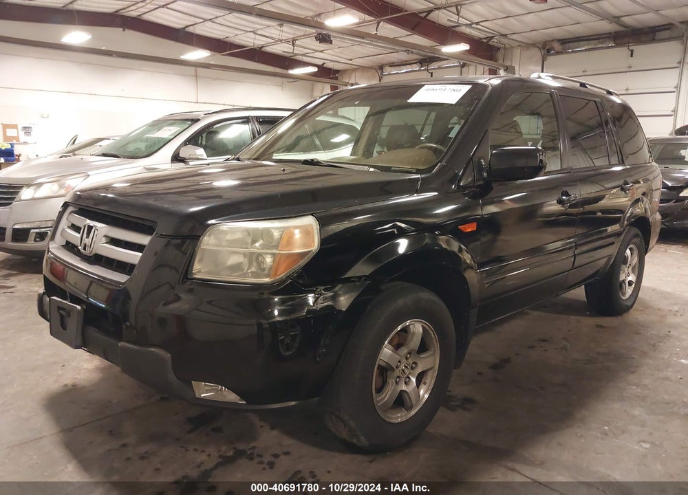 2006 HONDA PILOT EX-L VIN: 2HKYF18756H563453