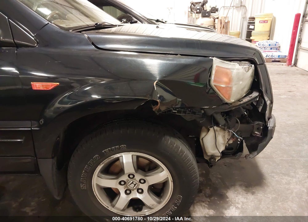 2006 HONDA PILOT EX-L VIN: 2HKYF18756H563453