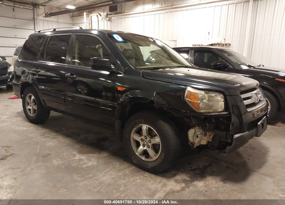 2006 HONDA PILOT EX-L VIN: 2HKYF18756H563453