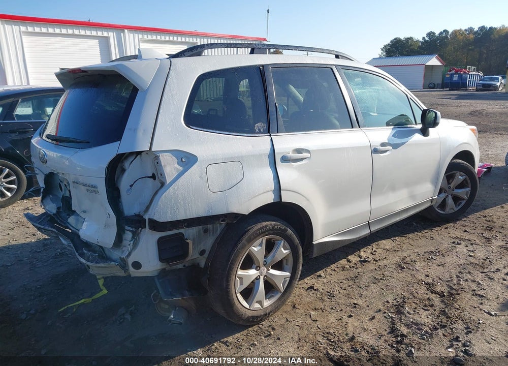 2016 SUBARU FORESTER 2.5I LIMITED VIN: JF2SJAHC3GH448353