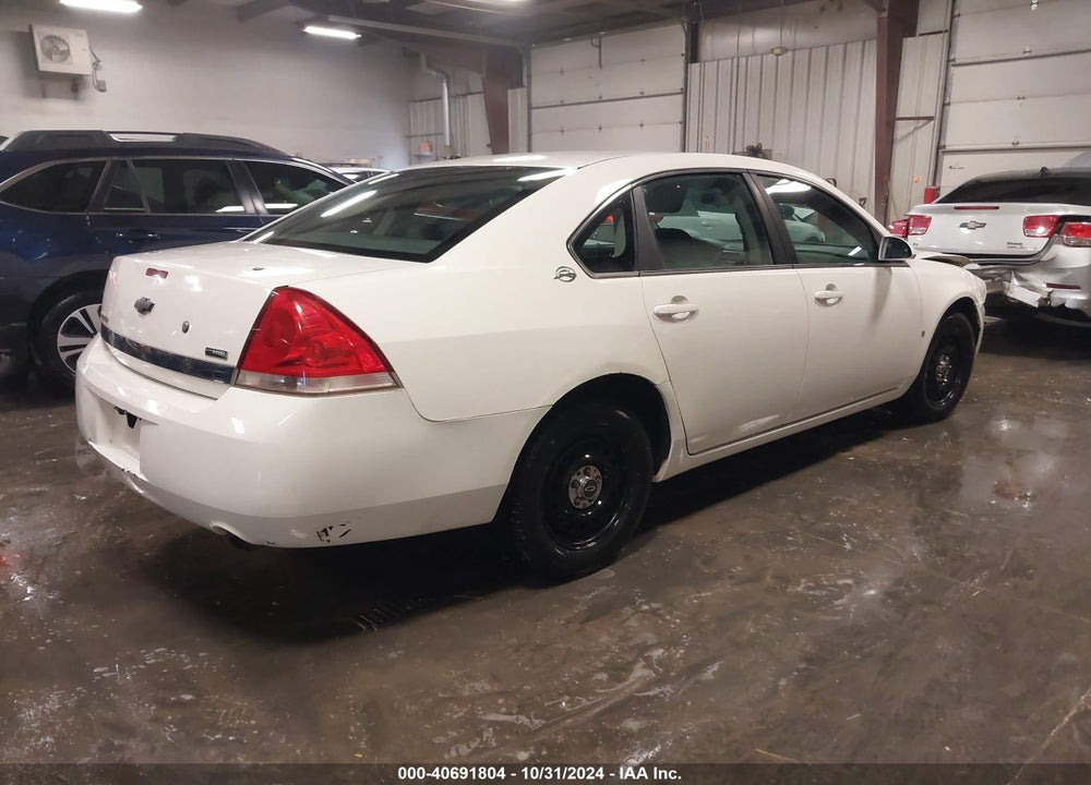 2008 CHEVROLET IMPALA POLICE VIN: 2G1WS553881364471
