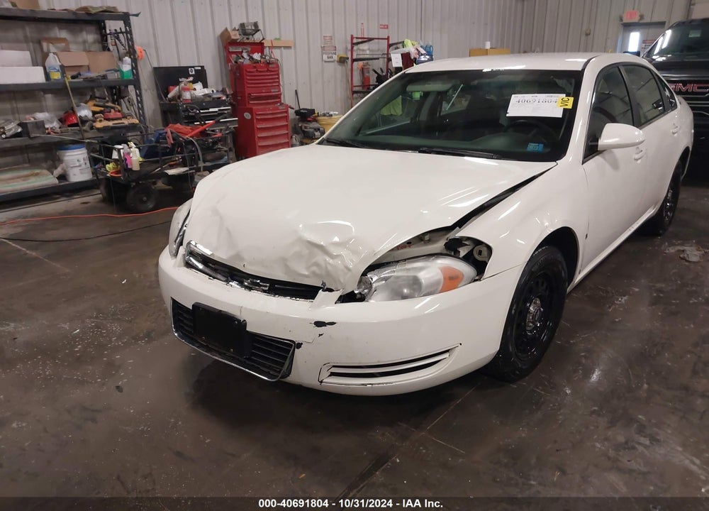 2008 CHEVROLET IMPALA POLICE VIN: 2G1WS553881364471