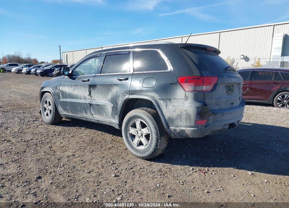 2012 JEEP GRAND CHEROKEE LAREDO VIN: 1C4RJFAG1CC134912