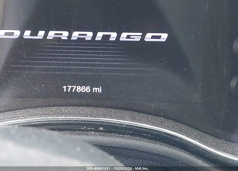 2017 DODGE DURANGO CITADEL AWD VIN: 1C4RDJEG2HC675057