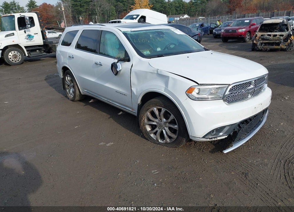 2017 DODGE DURANGO CITADEL AWD VIN: 1C4RDJEG2HC675057