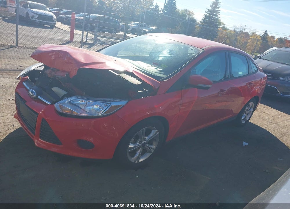 2014 FORD FOCUS SE VIN: 1FADP3F27EL349661