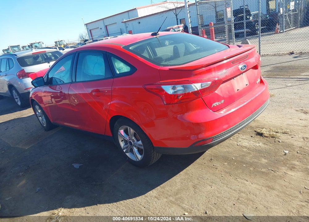 2014 FORD FOCUS SE VIN: 1FADP3F27EL349661