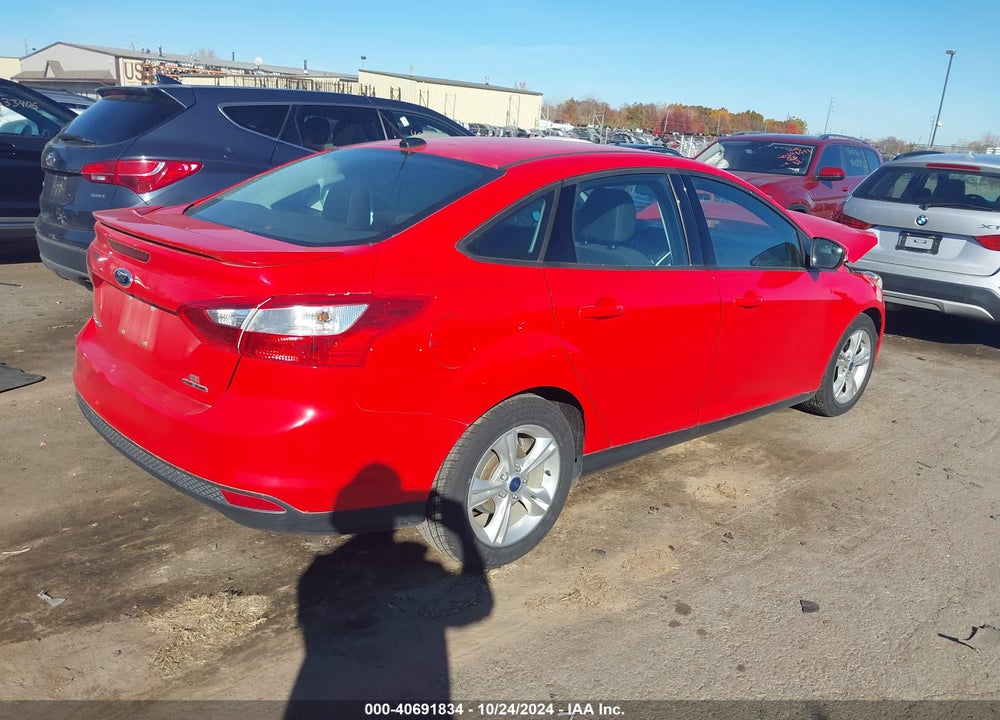 2014 FORD FOCUS SE VIN: 1FADP3F27EL349661