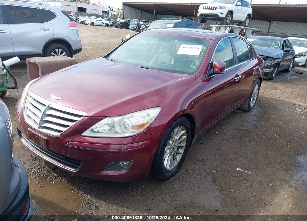 2009 HYUNDAI GENESIS 3.8 VIN: KMHGC46E09U044050