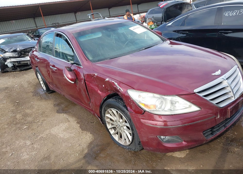 2009 HYUNDAI GENESIS 3.8 VIN: KMHGC46E09U044050