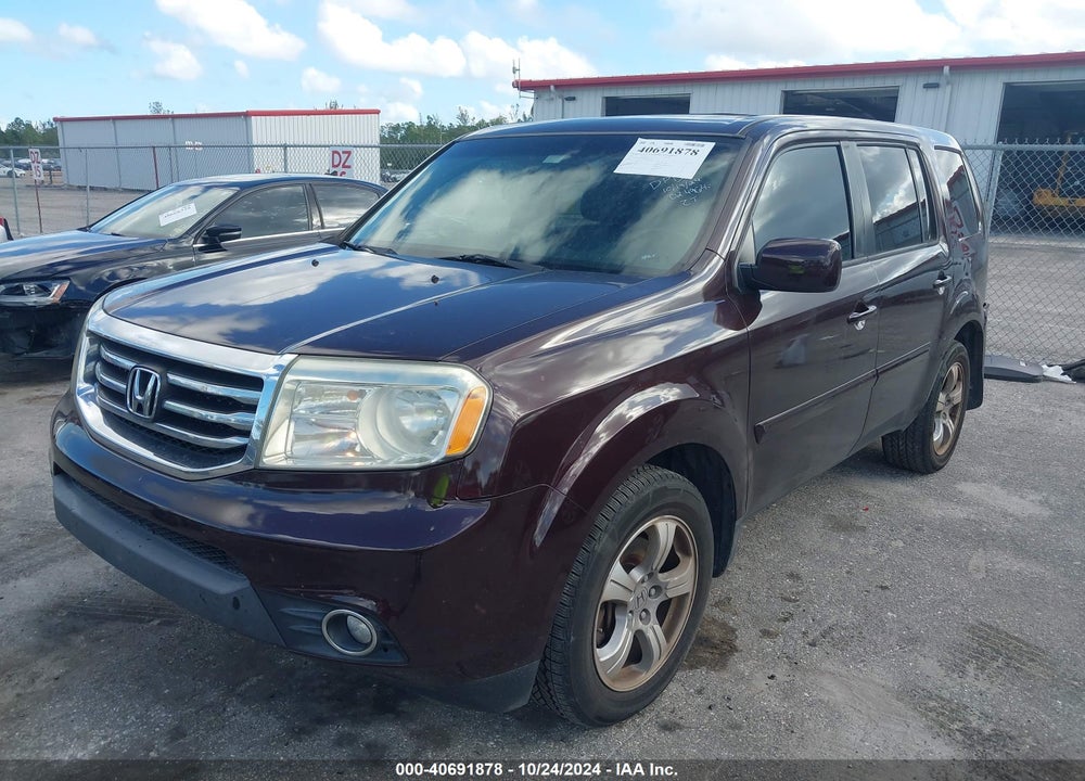 2013 HONDA PILOT EX-L VIN: 5FNYF3H60DB024964
