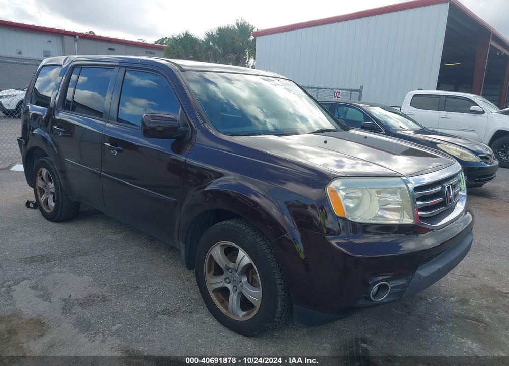 2013 HONDA PILOT EX-L VIN: 5FNYF3H60DB024964