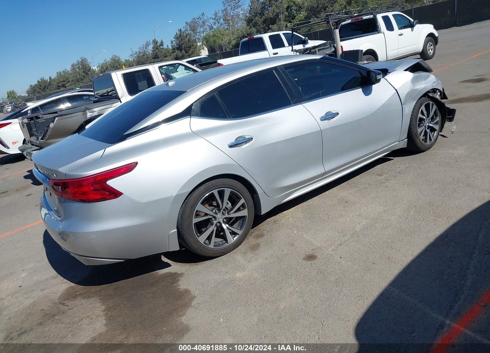2017 NISSAN MAXIMA 3.5 SV VIN: 1N4AA6AP9HC397966