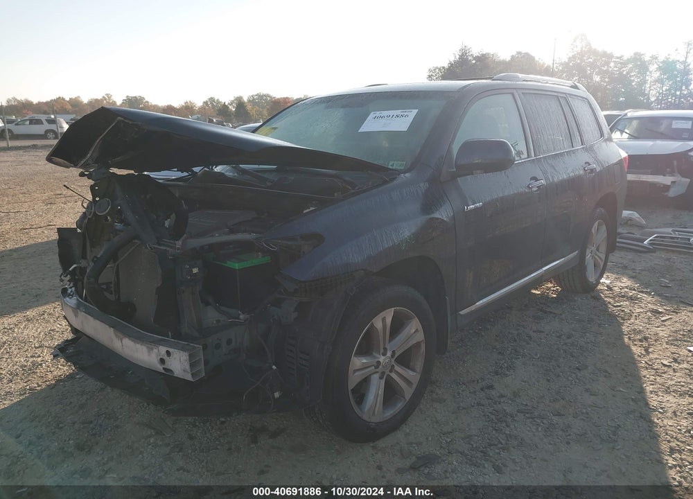 2012 TOYOTA HIGHLANDER LIMITED V6 VIN: 5TDDK3EH0CS127005
