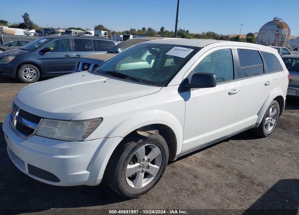 2009 DODGE JOURNEY SXT VIN: 3D4GG57V39T199430