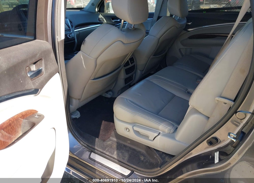 2017 ACURA MDX TECHNOLOGY PACKAGE VIN: 5FRYD3H5XHB004688