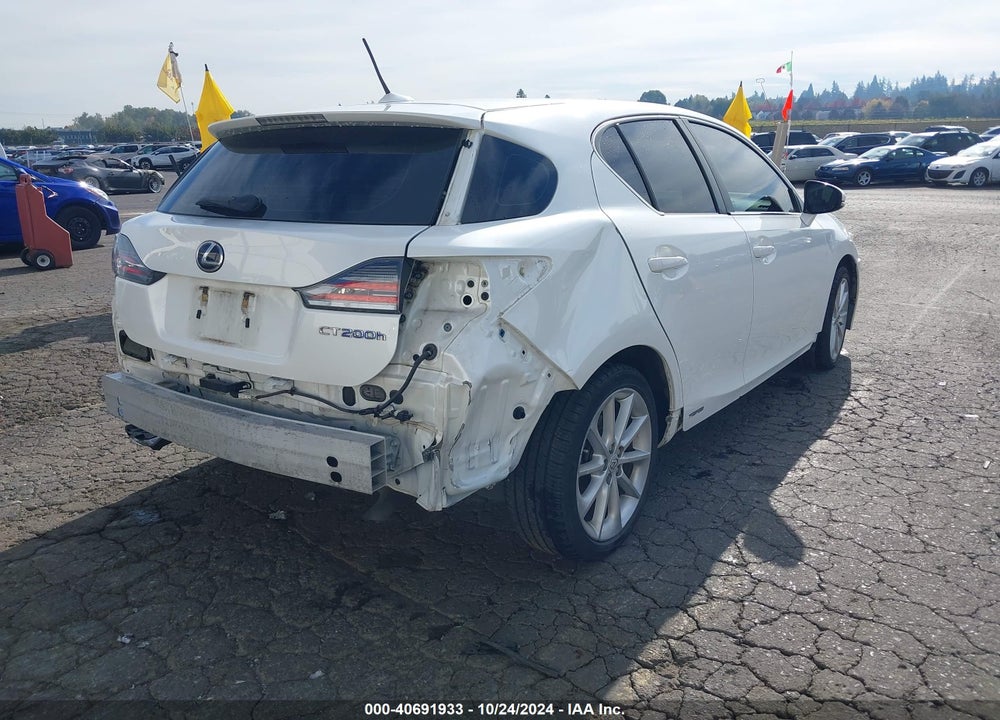 2013 LEXUS CT 200H VIN: JTHKD5BH9D2173411