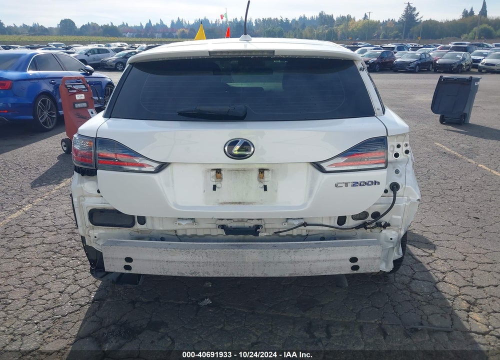 2013 LEXUS CT 200H VIN: JTHKD5BH9D2173411