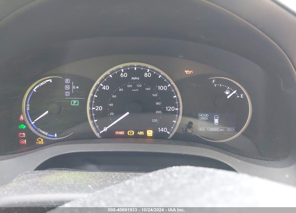 2013 LEXUS CT 200H VIN: JTHKD5BH9D2173411