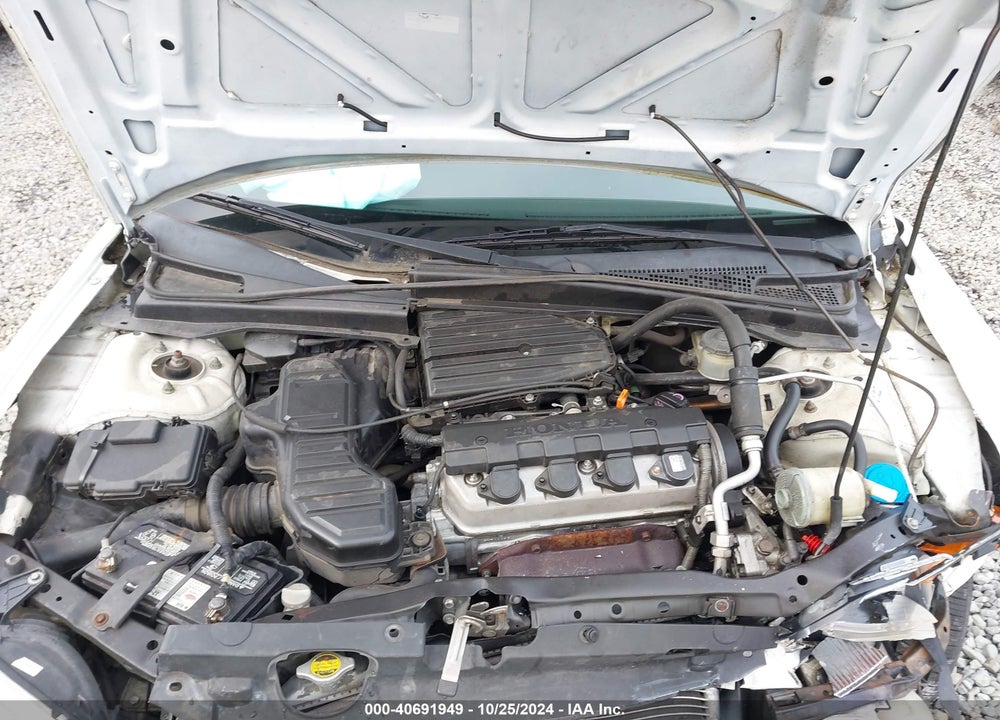 2001 HONDA CIVIC LX VIN: 2HGES16511H571522