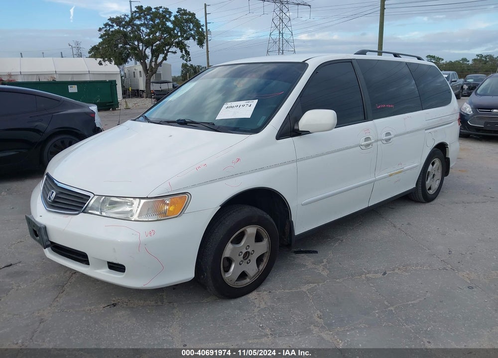 2000 HONDA ODYSSEY EX VIN: 2HKRL1868YH598964