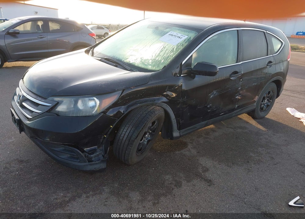 2013 HONDA CR-V LX VIN: 2HKRM4H39DH652156