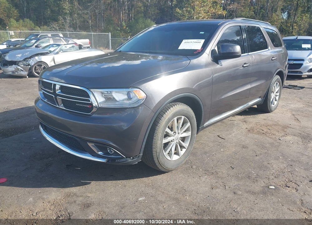 2016 DODGE DURANGO SXT VIN: 1C4RDHAGXGC301552