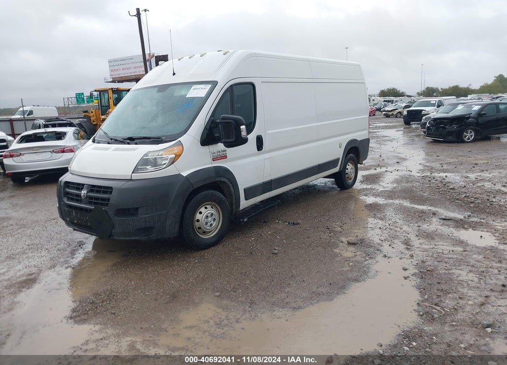 2016 RAM PROMASTER 2500 HIGH ROOF VIN: 3C6TRVDG7GE128090