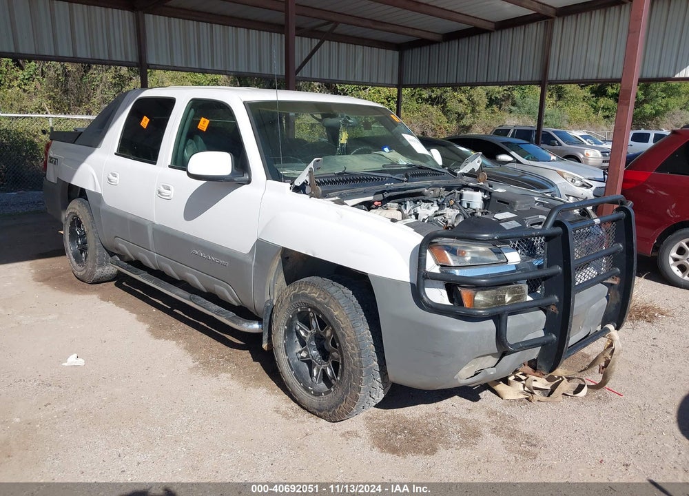 2002 CHEVROLET AVALANCHE 1500 VIN: 3GNEK13T72G155517