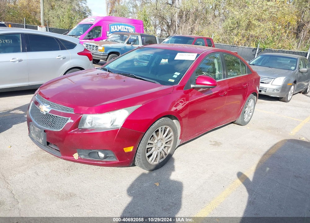2012 CHEVROLET CRUZE ECO VIN: 1G1PJ5SC0C7245336