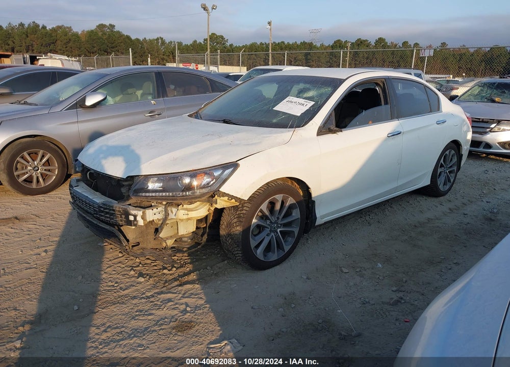 2013 HONDA ACCORD SPORT VIN: 1HGCR2F52DA219934