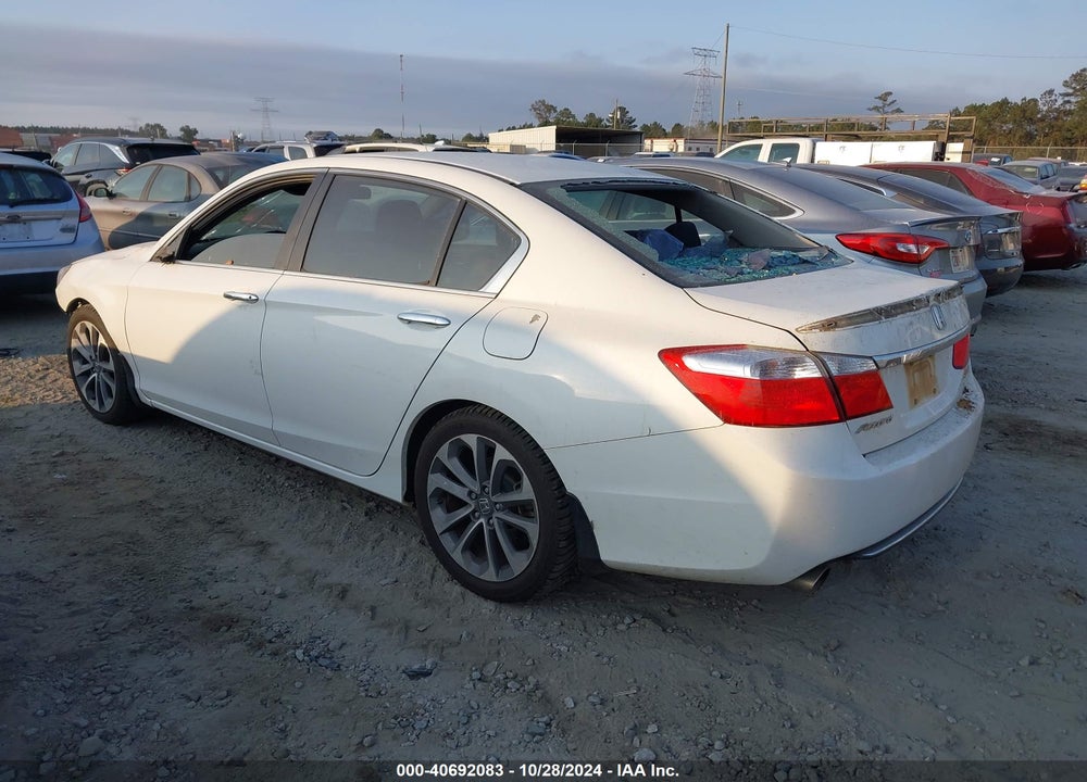 2013 HONDA ACCORD SPORT VIN: 1HGCR2F52DA219934