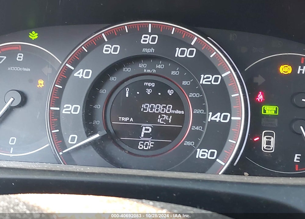 2013 HONDA ACCORD SPORT VIN: 1HGCR2F52DA219934