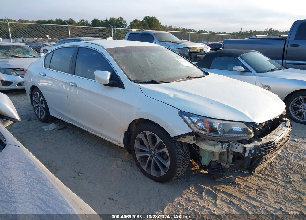2013 HONDA ACCORD SPORT VIN: 1HGCR2F52DA219934