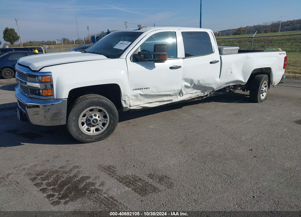 2019 CHEVROLET SILVERADO 2500HD WT VIN: 1GC1KREG1KF138350