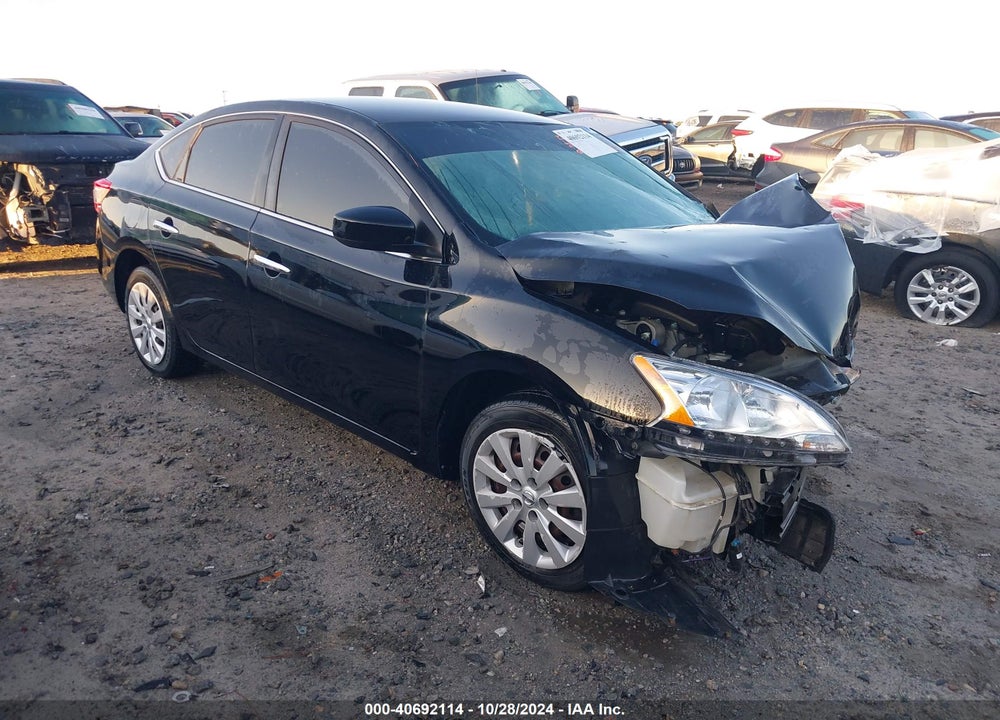 2014 NISSAN SENTRA S VIN: 3N1AB7AP0EY211119