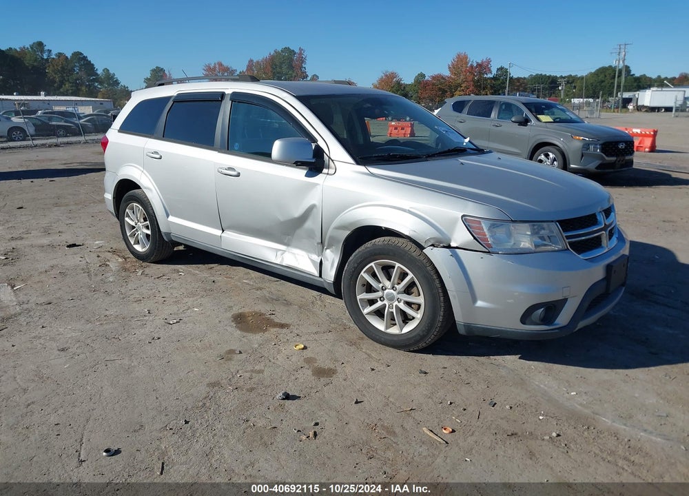 2013 DODGE JOURNEY SXT VIN: 3C4PDCBG9DT661713