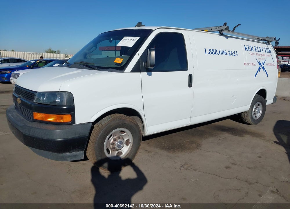 2019 CHEVROLET EXPRESS 3500 WORK VAN VIN: 1GCZGHFGXK1337925