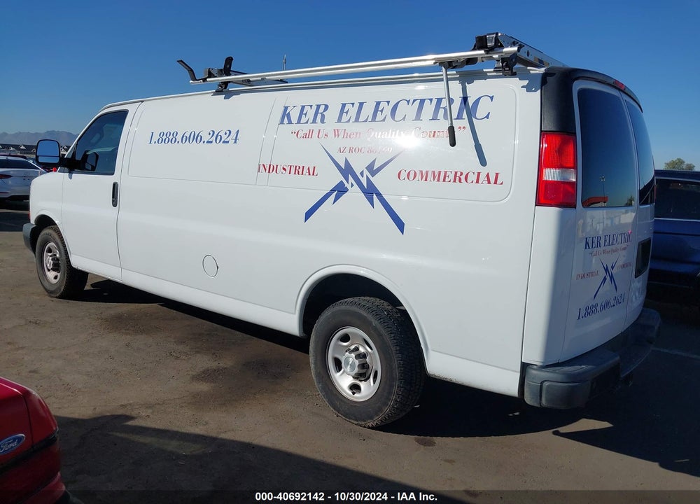 2019 CHEVROLET EXPRESS 3500 WORK VAN VIN: 1GCZGHFGXK1337925
